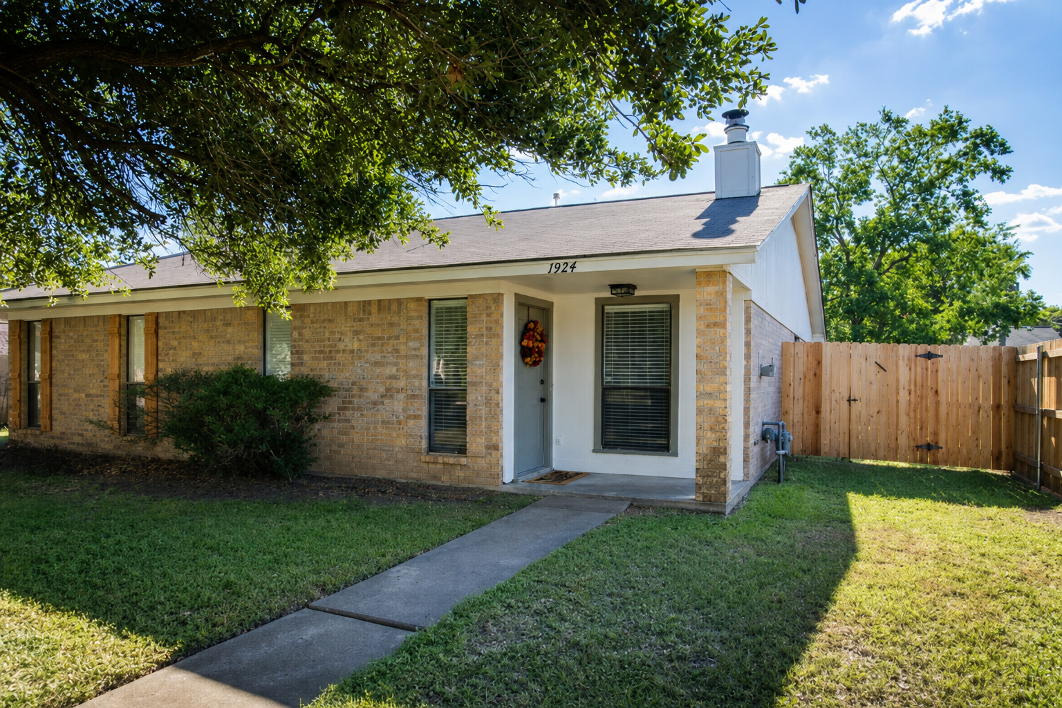 Front exterior